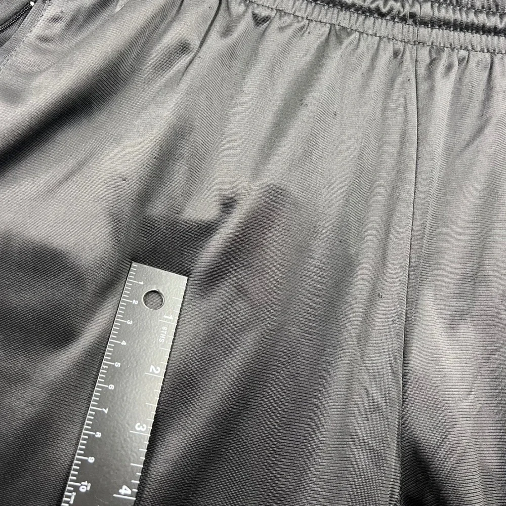 Nike Track Pants‎ Mens XXL Black White Stripe Zip Leg Athletic Warm Up 1482